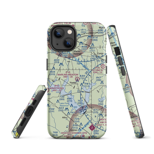 Marlin'S Meadow Airport (XS48) VFR Sectional  Tough iPhone Case