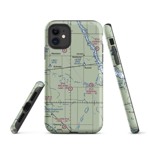 Marsh Brothers Airstrip (6NA6) VFR Sectional  Tough iPhone Case