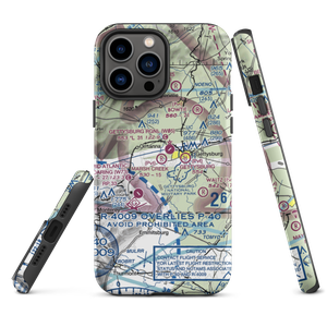 Marsh Creek Airport (8PN9) VFR Sectional  Tough iPhone Case