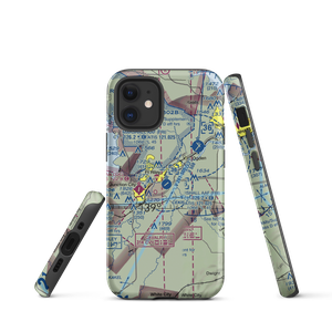 Marshall Army Air Field (FRI) VFR Sectional  Tough iPhone Case