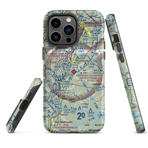 Marshall County Airport (MPG) VFR Sectional  Tough iPhone Case