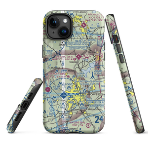 Marshall's Airport (MA16) VFR Sectional  Tough iPhone Case