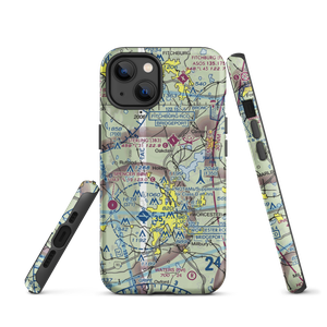 Marshall's Airport (MA16) VFR Sectional  Tough iPhone Case