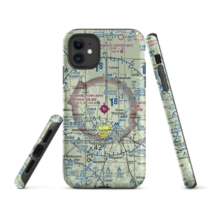 Marshalltown Municipal Airport (MIW) VFR Sectional  Tough iPhone Case