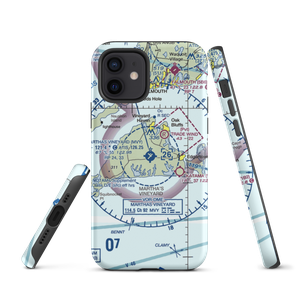 Martha's Vineyard Airport (MVY) VFR Sectional  Tough iPhone Case