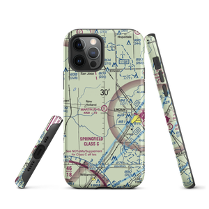 Martin Airport (IL64) VFR Sectional  Tough iPhone Case