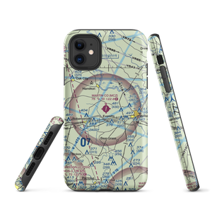 Martin County Airport (MCZ) VFR Sectional  Tough iPhone Case