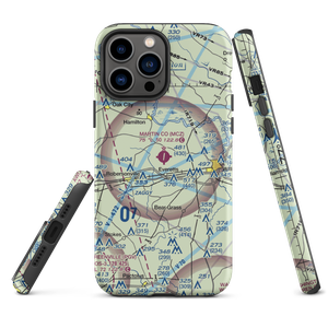 Martin County Airport (MCZ) VFR Sectional  Tough iPhone Case