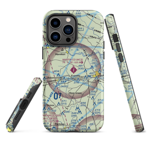 Martin County Airport (MCZ) VFR Sectional  Tough iPhone Case