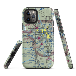 Martin Field (7K8) VFR Sectional  Tough iPhone Case