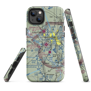 Martin Field (7K8) VFR Sectional  Tough iPhone Case