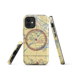 Martin Municipal Airport (9V6) VFR Sectional  Tough iPhone Case