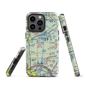 Martin RLA Restricted Landing Area (IL82) VFR Sectional  Tough iPhone Case