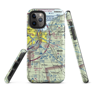 Martins Aerodrome (WI78) VFR Sectional  Tough iPhone Case