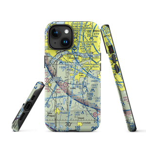 Marty's Tranquility Base (MN76) VFR Sectional  Tough iPhone Case