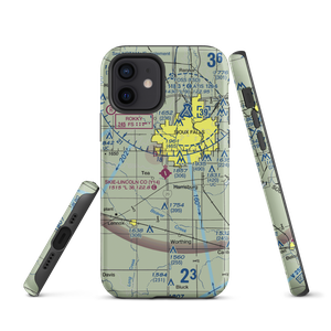 Marv Skie Lincoln County Airport (Y14) VFR Sectional  Tough iPhone Case