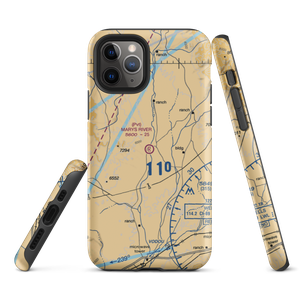 Marys River Ranch Airport (NV04) VFR Sectional  Tough iPhone Case