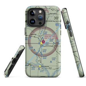 Marysville Municipal Airport (MYZ) VFR Sectional  Tough iPhone Case