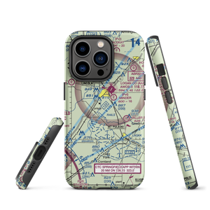 Mason Airport (39IL) VFR Sectional  Tough iPhone Case