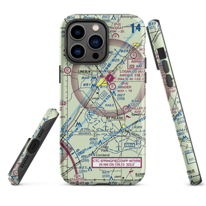 Mason Airport (39IL) VFR Sectional  Tough iPhone Case