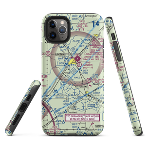 Mason Airport (39IL) VFR Sectional  Tough iPhone Case