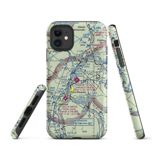 Mason County Airport (3I2) VFR Sectional  Tough iPhone Case