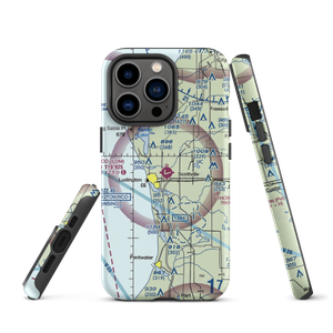 Mason County Airport (LDM) VFR Sectional  Tough iPhone Case