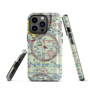 Mason Jewett Field (TEW) VFR Sectional  Tough iPhone Case