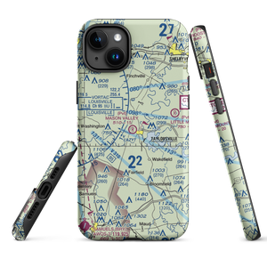 Mason Valley Airport (3KY3) VFR Sectional  Tough iPhone Case