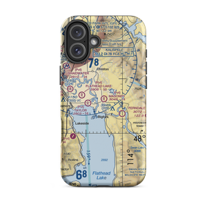 Masonry Field (93MT) VFR Sectional  Tough iPhone Case