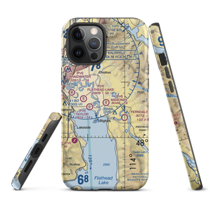 Masonry Field (93MT) VFR Sectional  Tough iPhone Case