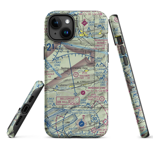 Masser Field (67PN) VFR Sectional  Tough iPhone Case