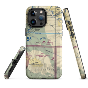 Massey Farm Airport (AZ34) VFR Sectional  Tough iPhone Case