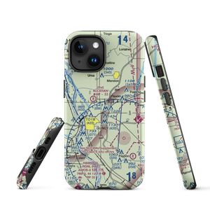 Mast Field (IS45) VFR Sectional  Tough iPhone Case