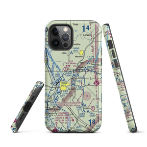 Mast Field (IS45) VFR Sectional  Tough iPhone Case