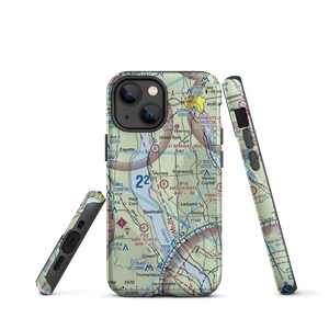 Match Mate Airport (NK74) VFR Sectional  Tough iPhone Case