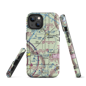 Mathaire Field (WI97) VFR Sectional  Tough iPhone Case