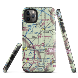 Mathaire Field (WI97) VFR Sectional  Tough iPhone Case