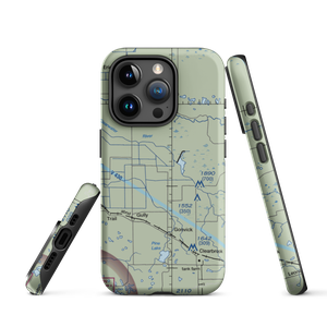 Mathis Airport (MY42) VFR Sectional  Tough iPhone Case