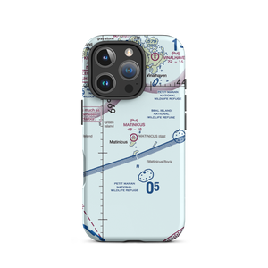 Matinicus Island Airport (35ME) VFR Sectional  Tough iPhone Case