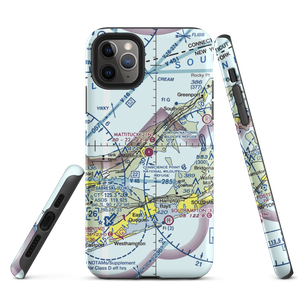 Mattituck Airport (21N) VFR Sectional  Tough iPhone Case