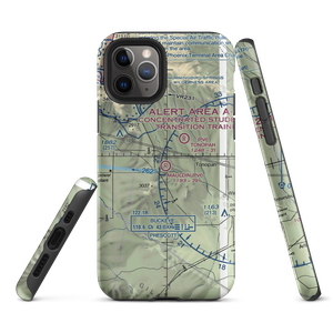 Mauldin Airstrip (56AZ) VFR Sectional  Tough iPhone Case