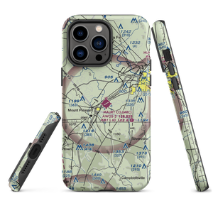 Maury County Airport (MRC) VFR Sectional  Tough iPhone Case