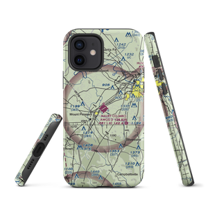 Maury County Airport (MRC) VFR Sectional  Tough iPhone Case