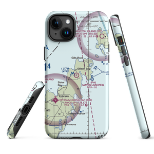 Mave's Lakeview Road Airport (8WN8) VFR Sectional  Tough iPhone Case