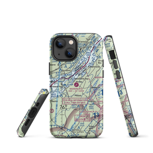 Maxson Airfield (89NY) VFR Sectional  Tough iPhone Case