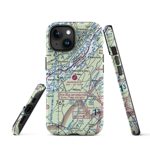 Maxson Airfield (AXB) VFR Sectional  Tough iPhone Case