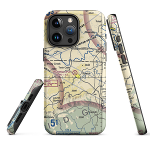 Maxwell Airport (3NC7) VFR Sectional  Tough iPhone Case