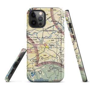 Maxwell Airport (3NC7) VFR Sectional  Tough iPhone Case