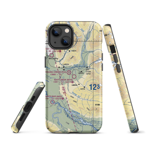 May Creek Airport (MYK) VFR Sectional  Tough iPhone Case
